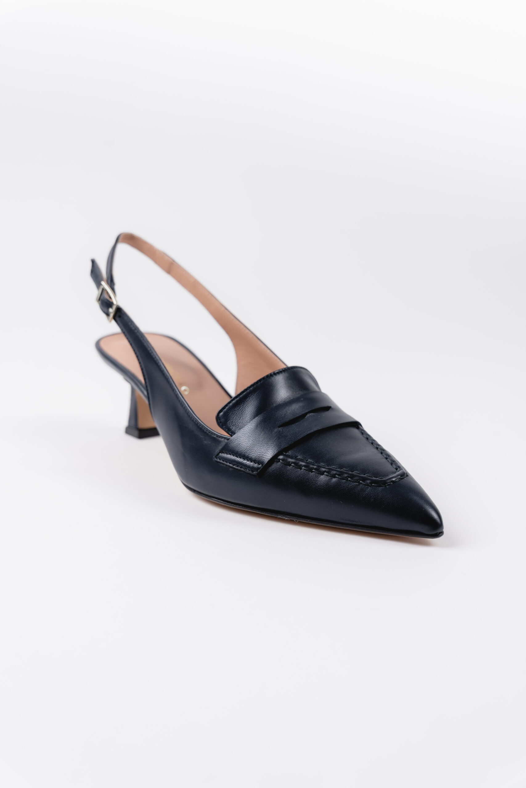 Slingback blu fronte