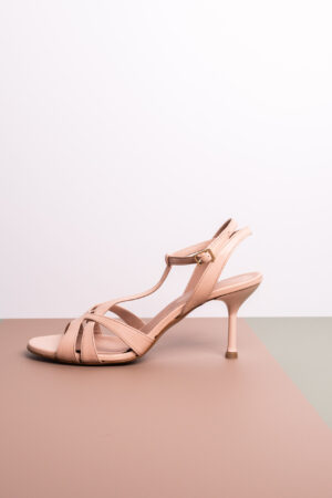 sandali cipria t-bar