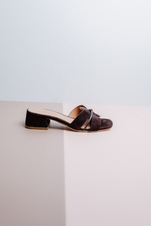 Ciabattine testa di moro tacco