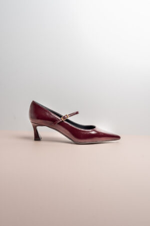 scarpe cinturini bordeaux