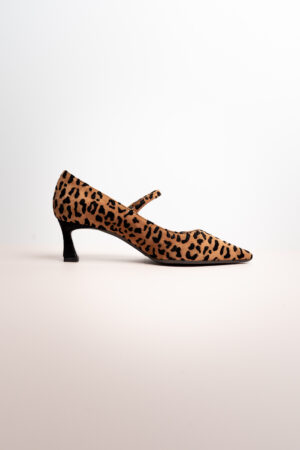 Decollete leopardato