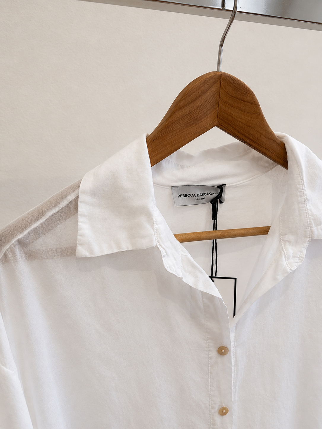 Camicia bianca cotone